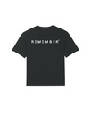 Remember T-shirt basic black